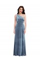 Purchase Stretch Velvet A-Line Long Sleeveless Evening Gown