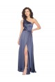 Purchase Silky Satin Long A-Line Sleeveless Formal Evening Dress
