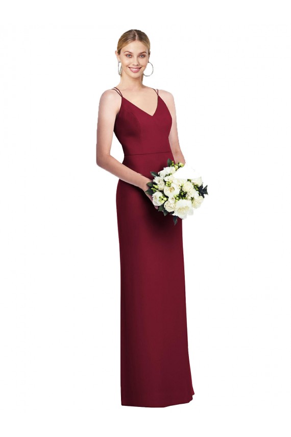 Purchase Luxe Chiffon A-Line Long Sleeveless Formal Dress