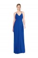 Purchase Soft Chiffon A-Line Long Sleeveless Criss Cross Back Formal Dress