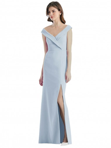 Purchase Stretch Crepe A-Line Long Sleeveless Black Tie Evening Dress