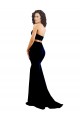 Purchase Stretch Crepe Mermaid Long Sleeveless Low Back Prom Dresses
