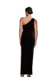 Purchase Stretch Velvet Sheath Long Sleeveless Formal Evening Dress