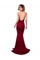 Purchase Spandex Mermaid Long Sleeveless Open Back Formal Evening Dress