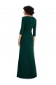 Purchase Spandex Trumpet Long Long Sleeves V-Back Formal Evening Dress