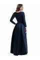 Purchase Spandex Ball Dress Long Long Sleeves High Low Plus Size Evening Dress