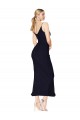 Purchase Soft Chiffon Mermaid Knee Length Sleeveless V-Back Formal Evening Dress