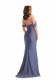 Purchase Silky Satin Mermaid Long Sleeveless Low Back Black Tie Plus Size Evening Dress