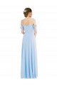 Purchase Soft Chiffon A-Line Long Sleeveless Formal Evening Dress