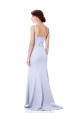 Purchase Stretch Crepe Mermaid Long Sleeveless High Neck Evening Dress