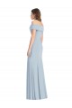 Purchase Stretch Crepe Trumpet Long Sleeveless Formal Dress
