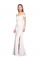 Purchase Stretch Crepe Mermaid Long Sleeveless White Formal Dress