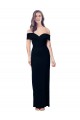 Purchase Stretch Crepe Mermaid Mermaid Sleeveless Black Formal Dress