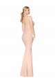 Purchase Stretch Crepe Mermaid Long Sleeveless Evening Gown