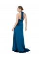 Purchase Silky Satin A-Line Long Sleeveless Open Back Formal Evening Dress