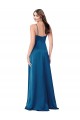 Purchase Silky Satin A-Line Long Sleeveless Low Back Formal Evening Gown