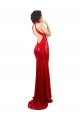 Purchase Sequin Mermaid Long Sleeveless Open Back Formal Evening Dress