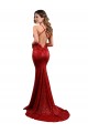Purchase Sequin Mermaid Long Sleeveless Low Back Evening Dress