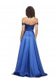 Purchase Stretch Satin A-Line Sweep Train Sleeveless Formal Evening Dress