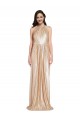 Purchase Sequin Sheath Long Sleeveless Formal Evening Dress