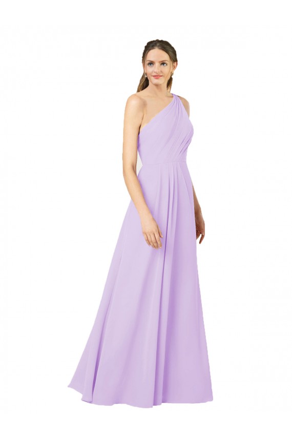 Purchase Soft Chiffon Sheath Long Sleeveless Formal Evening Dress