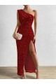 Purchase Velvet Sequin Long Sleeveless Evening Dress