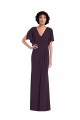 Purchase Spandex Sheath Long Split Sleeves Formal Evening Dress