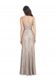 Purchase Sequin & Sparkling Sequin Sheath Long Sleeveless V-Back Formal Evening Dress