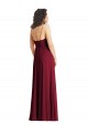 Purchase Soft Chiffon Trumpet Long Sleeveless Formal Evening Dress