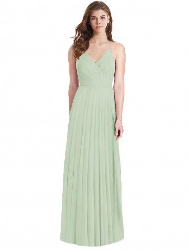 Purchase Soft Chiffon Trumpet Long Cold Shoulder Semi Formal Evening Dress